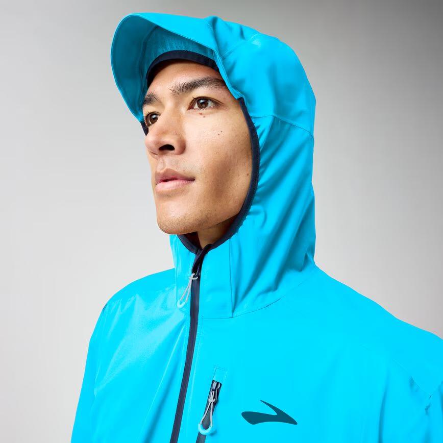 Brooks Running Men's High Point Waterproof Jacket 2.0