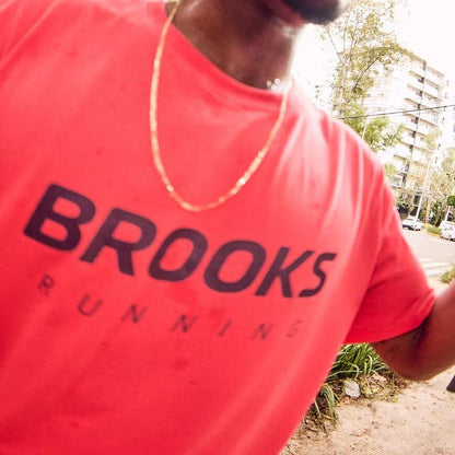 Brooks Running Men's Graphic Short Sleeve Shirt
