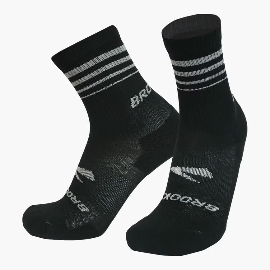Brooks Running Unisex Run-In Crew Performance Socks