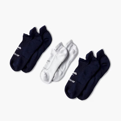 Brooks Running Run-In No Show Sock 3-Packs | Running Apparel & Gear
