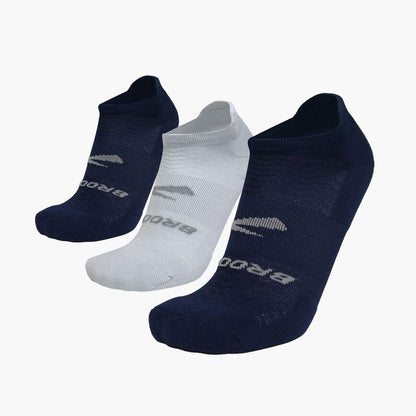 Brooks Running Run-In No Show Sock 3-Packs | Running Apparel & Gear