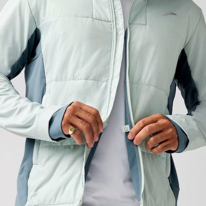 Brooks Running Men's Shield Hybrid Jacket 3.0| Men's Outerwear Jacket