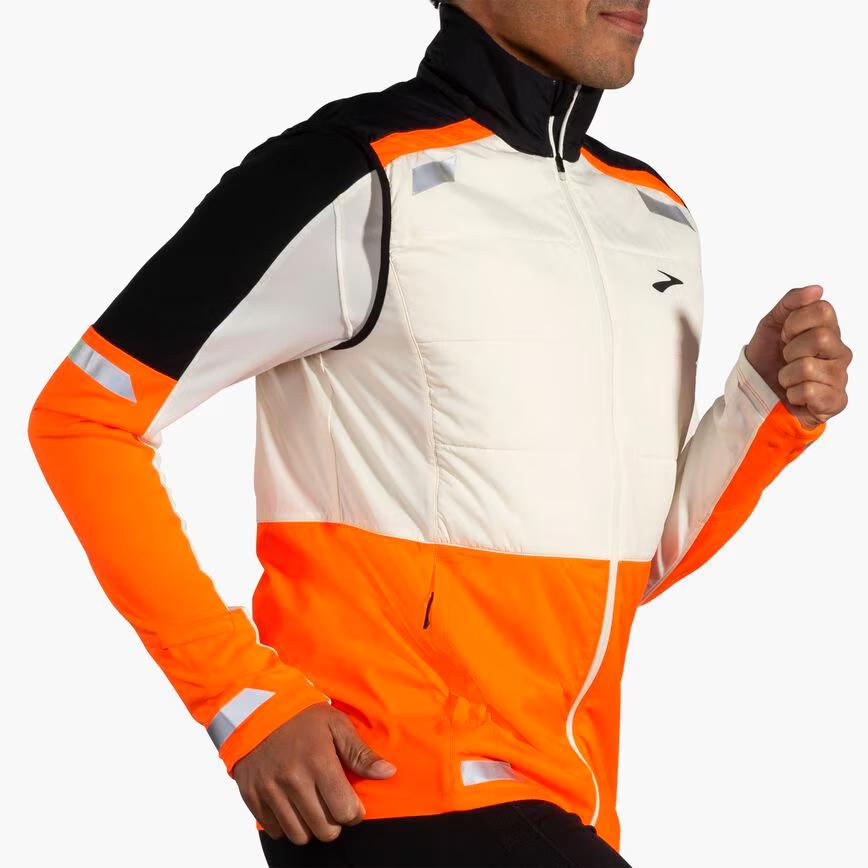 Brooks Running Men's Run Visible Insulated Vest 2.0 | Men's Running Vest