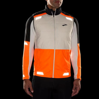 Brooks Running Men's Run Visible Insulated Vest 2.0 | Men's Running Vest