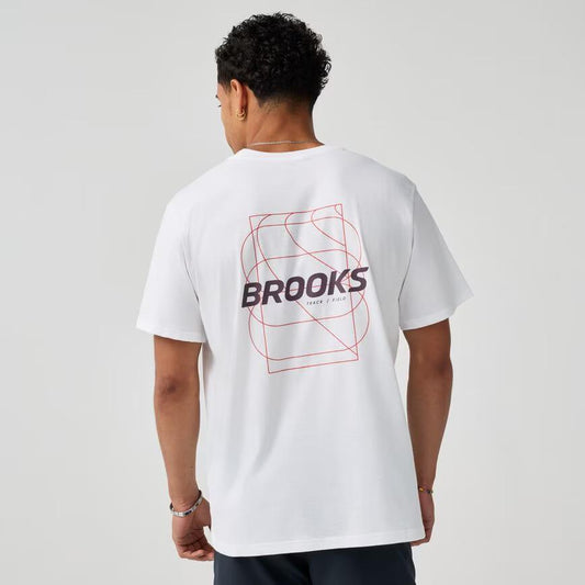 Brooks Running Men's Graphic Short Sleeve Shirt