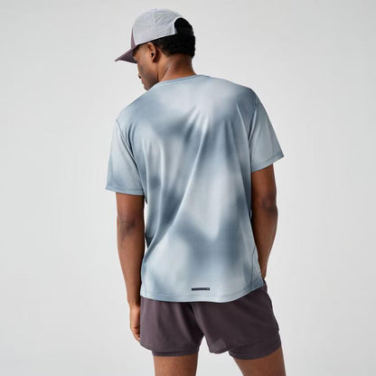 Brooks Running Men's Dash Short Sleeve Printed Shirt